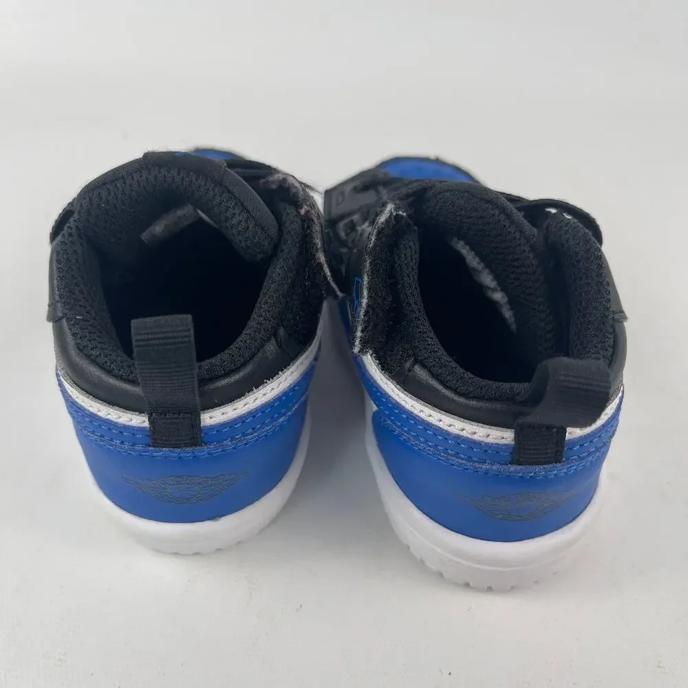 Nike Air Jordan 1 Low Alt Toddler Sneakers Blue Black White Nike Swoosh Size 5C
